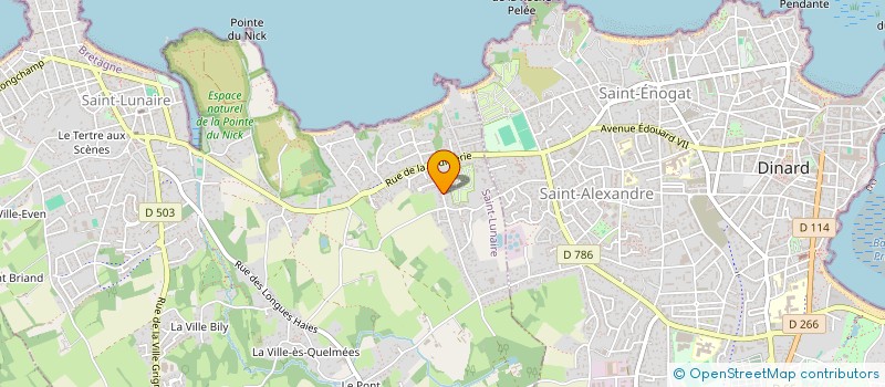 localisation de l'entreprise LE FUN BAR RESTAURANT  SAINT-JACUT-DE-LA-MER