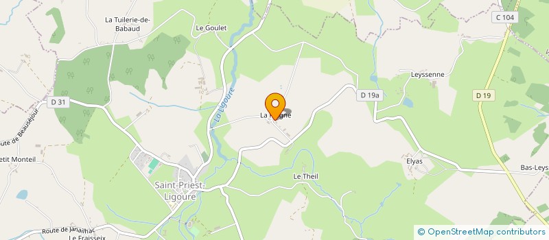 localisation de l'entreprise LE FUNE à LIMOGES