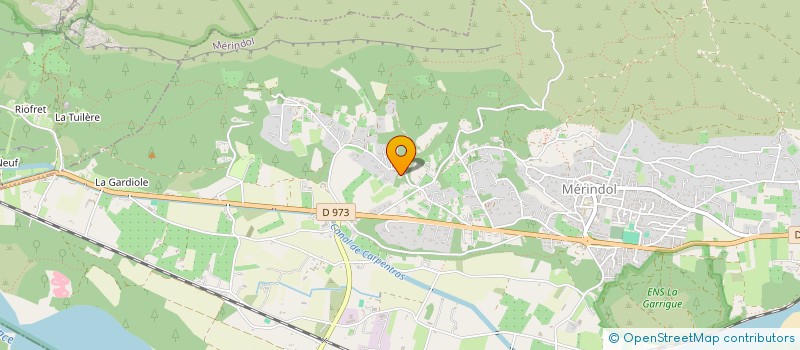 localisation de l'entreprise LE FUNICULAIRE  MERINDOL