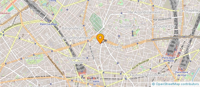 localisation de l'entreprise LE FUNKY JUNK à PARIS
