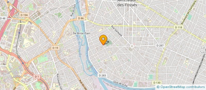 localisation de l'entreprise LE FURET à SAINT-MAUR-DES-FOSSES