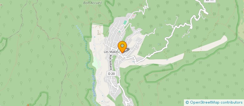 localisation de l'entreprise LE FURET  SAINT-LOUIS