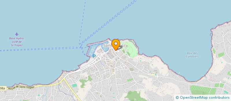 localisation de l'entreprise LE G' à SAINT-TROPEZ