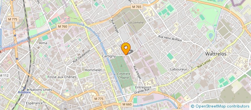 localisation de l'entreprise LE G' NIHAL  ROUBAIX