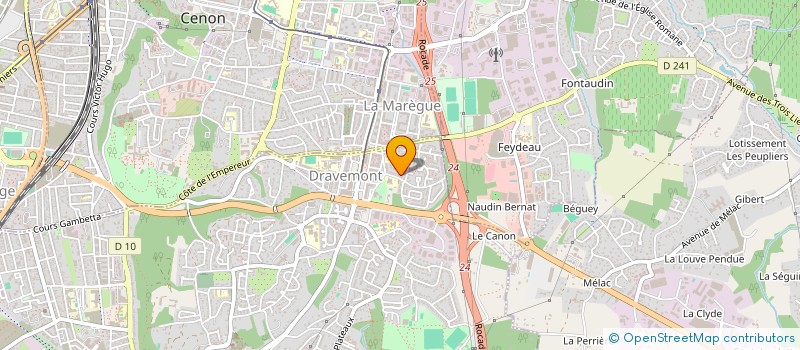 localisation de l'entreprise LE G4  FLOIRAC