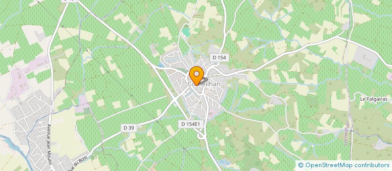 localisation de l'entreprise LE GABAROT à CORNEILHAN