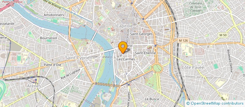 localisation de l'entreprise LE GABRIEL à TOULOUSE