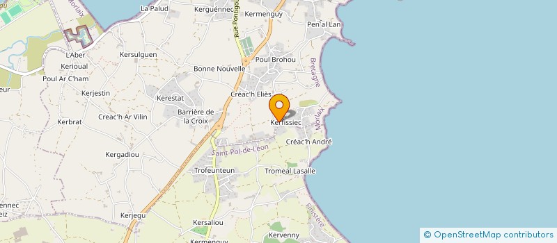 localisation de l'entreprise LE GAD-LE BOULCH à ROSCOFF