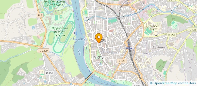 localisation de l'entreprise LE GAI SAVOIR à VICHY