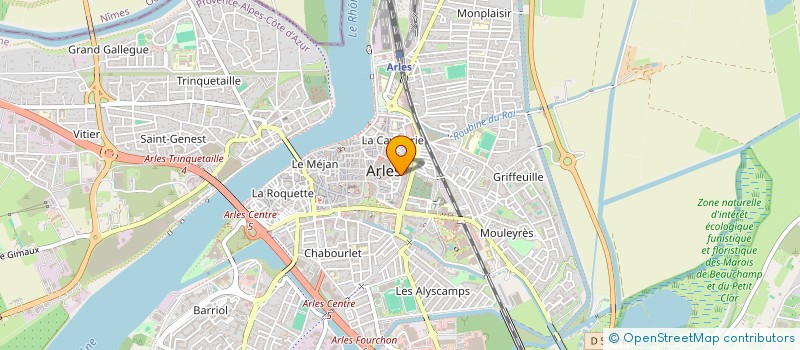 localisation de l'entreprise LE GAI SAVOIR à ARLES