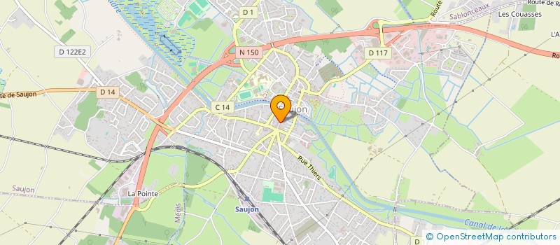 localisation de l'entreprise LE GAI SAVOIR  SAUJON