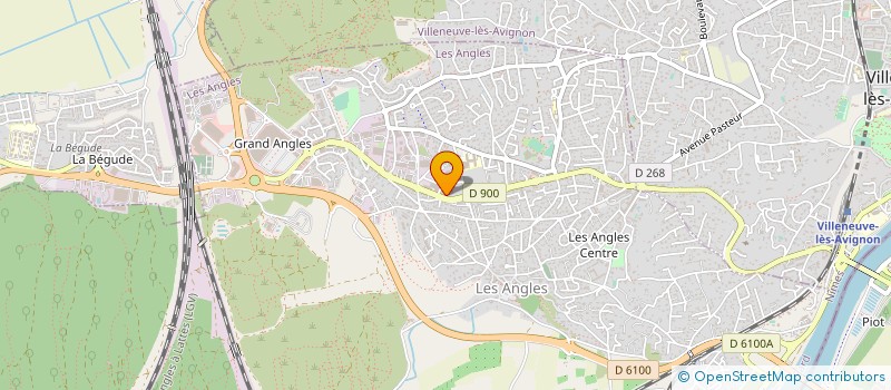 localisation de l'entreprise LE GAIA à LES ANGLES