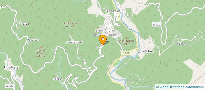 localisation de l'entreprise LE GAILLOU  VAL-D'AIGOUAL