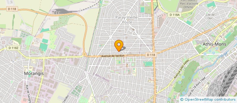 localisation de l'entreprise LE GAL à PARAY-VIEILLE-POSTE