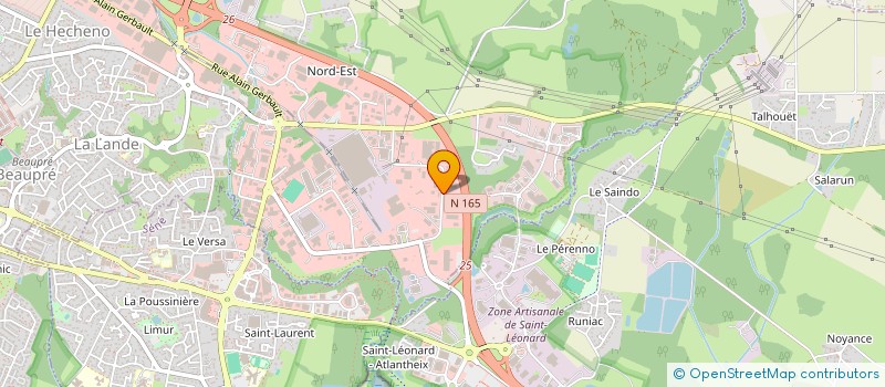 localisation de l'entreprise LE GAL BOIS à VANNES