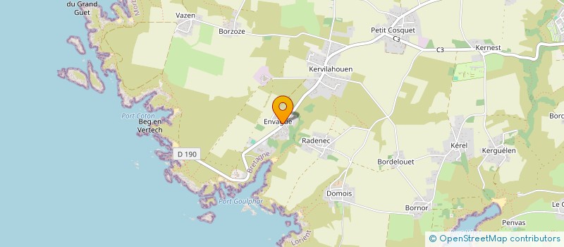 localisation de l'entreprise LE GAL COUVERTURE  BANGOR