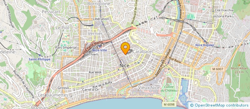 localisation de l'entreprise LE GAL - DUFOUR à NICE