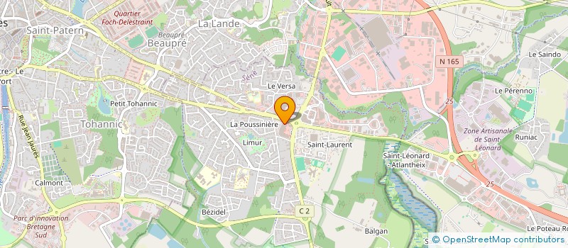 localisation de l'entreprise LE GAL ET FILS INDIVISION à SENE