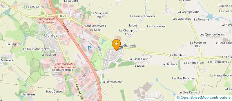 localisation de l'entreprise LE GAL IMMO  MELESSE