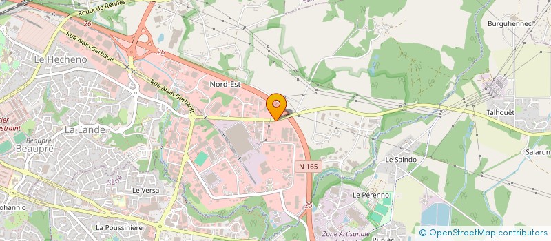 localisation de l'entreprise LE GAL TRANSPORTS à VANNES