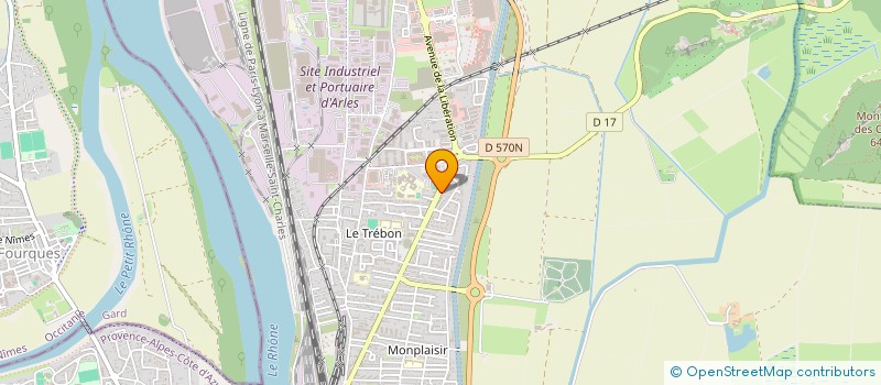 localisation de l'entreprise LE GALERIA à ARLES