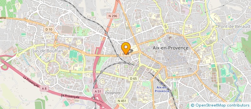 localisation de l'entreprise LE GALICE à AIX-EN-PROVENCE