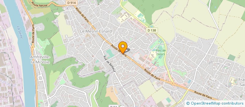 localisation de l'entreprise LE GALIEN à LE MESNIL-ESNARD