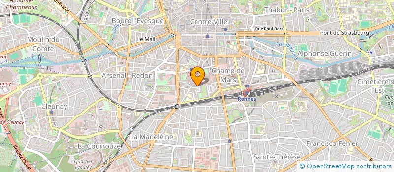 localisation de l'entreprise LE GALILEE  RENNES