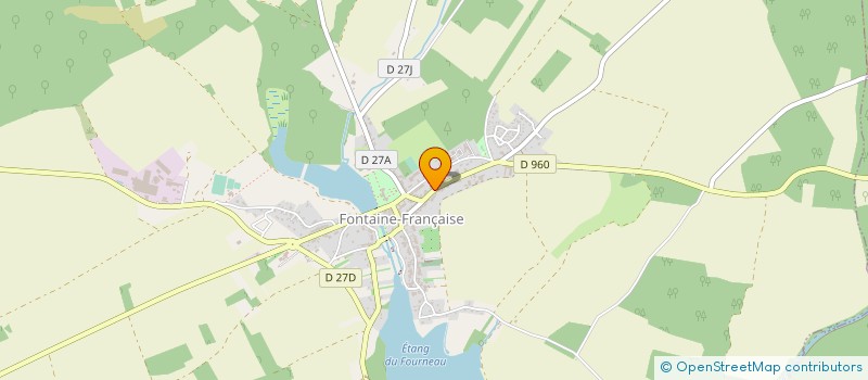 localisation de l'entreprise LE GALION à FONTAINE-FRANCAISE