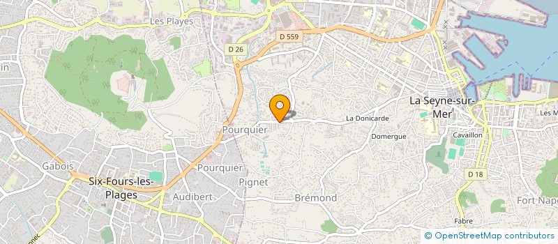 localisation de l'entreprise LE GALL à LA SEYNE-SUR-MER
