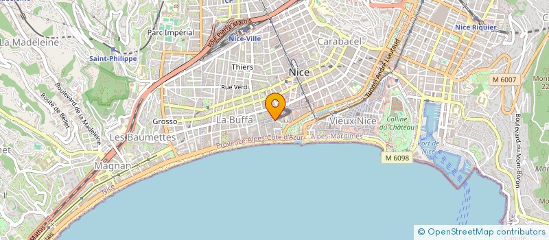 localisation de l'entreprise LE GALL CM  NICE