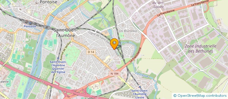 localisation de l'entreprise LE GALL-DONNEDIEU  SAINT-OUEN-L'AUMONE