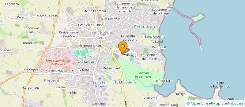 localisation de l'entreprise LE GALL J ET LE GALLIARD P à SIBIRIL