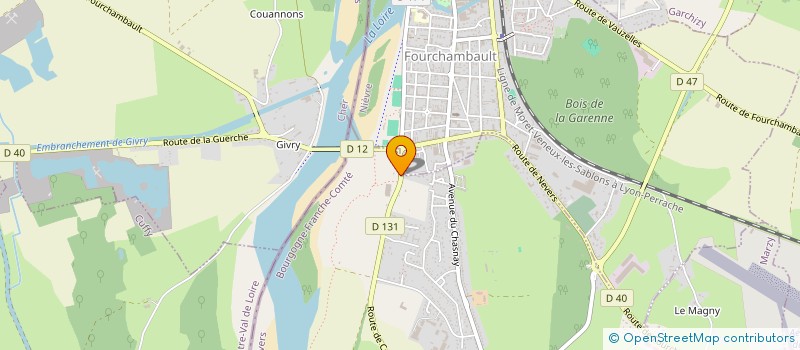 localisation de l'entreprise LE GALL LOISIRS à MARZY