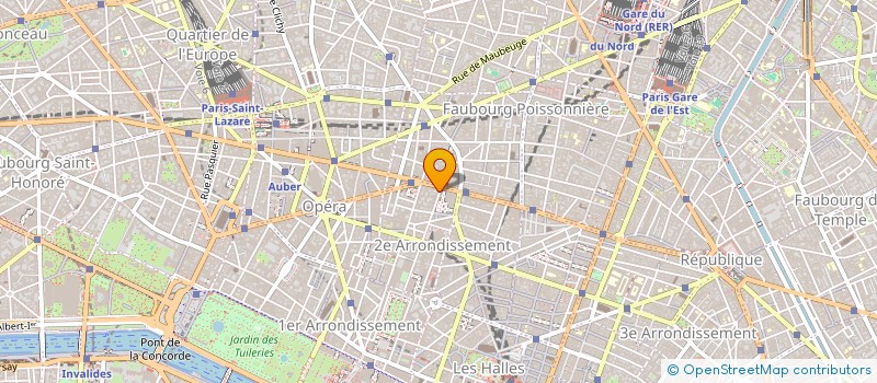 localisation de l'entreprise LE GALL & RICHARDSON  PARIS