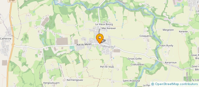 localisation de l'entreprise LE GALLEO  MESPAUL