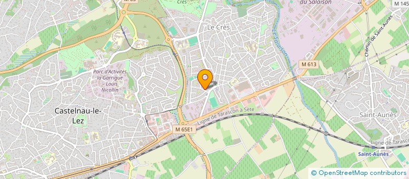 localisation de l'entreprise LE GALLIANI  LE CRES
