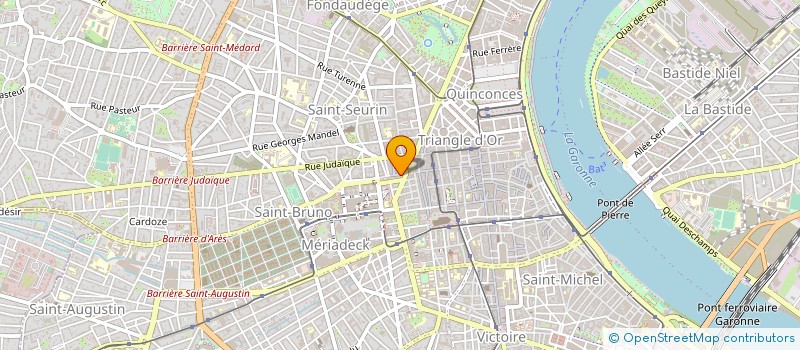 localisation de l'entreprise LE GALLION  BORDEAUX