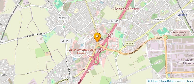 localisation de l'entreprise LE GALLOIS SARL à FACHES-THUMESNIL