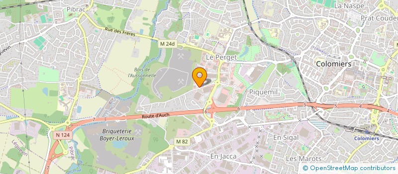 localisation de l'entreprise LE GALLOU à COLOMIERS
