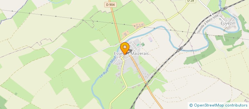 localisation de l'entreprise LE GALOP D ESSEY  ESSEY-ET-MAIZERAIS