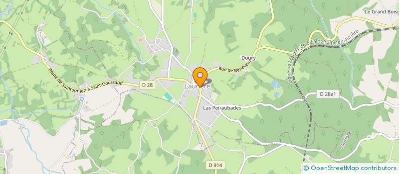 localisation de l'entreprise LE GALOPIN à LAURIERE