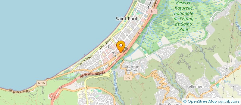 localisation de l'entreprise LE GALOUBET  SAINT-PAUL