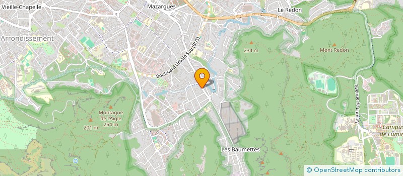 localisation de l'entreprise LE GALOUBET à MARSEILLE 9EME