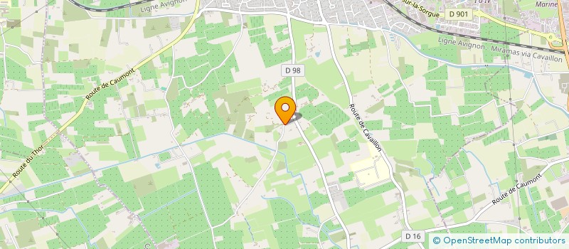 localisation de l'entreprise LE GAMBETTA  LE THOR