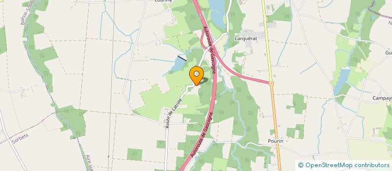 localisation de l'entreprise LE GAMBETTA'S  AIRE-SUR-L'ADOUR