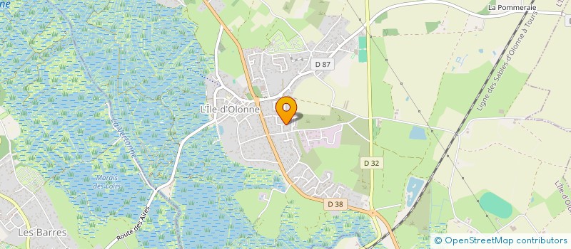 localisation de l'entreprise LE GAMIN à L'ILE-D'OLONNE