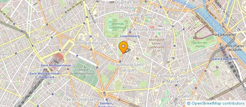 localisation de l'entreprise LE GAMIN DE PARIS  PARIS