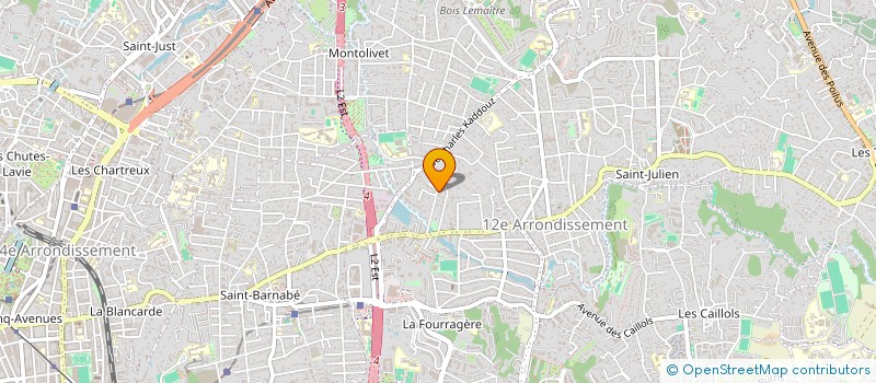 localisation de l'entreprise LE GANAY à MARSEILLE