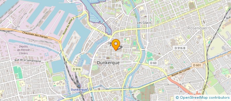 localisation de l'entreprise LE GANG DES REQUINS à DUNKERQUE